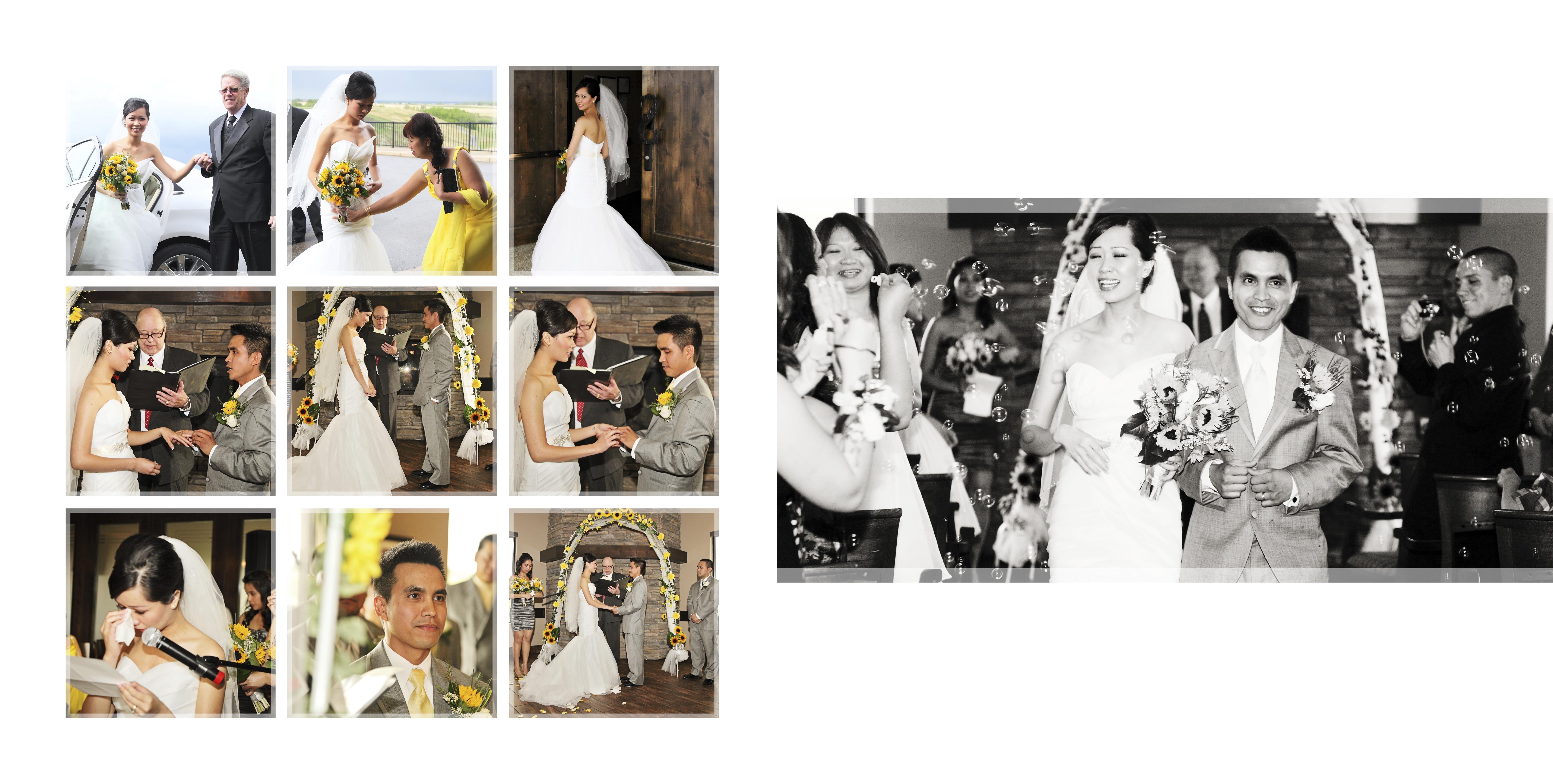 Wedding Photographer Blog | Magazine Style Wedding Album Design